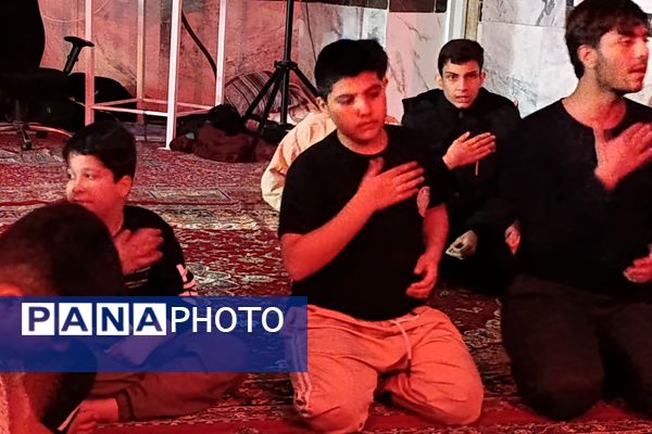 آیین معنوعی اعتکاف در مسجد شهدای ۱۵خرداد قرچک