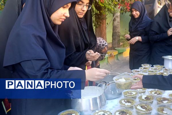 مراسم ایام فاطمیه و موکب فاطمی در دبیرستان علامه اقبال 