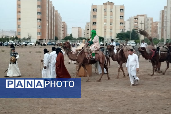 نمایش بازسازی واقعه غدیر در شهر پردیسان