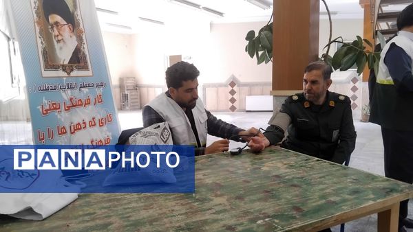 حضور پرشور مردم و مسئولان نورآباد در مراسم سالگرد شهادت سپهبد سلیمانی