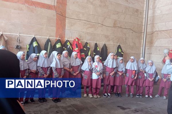 گرامیداشت روز آتش‌نشانی و ایمنی در مدارس شهرستان پیشوا