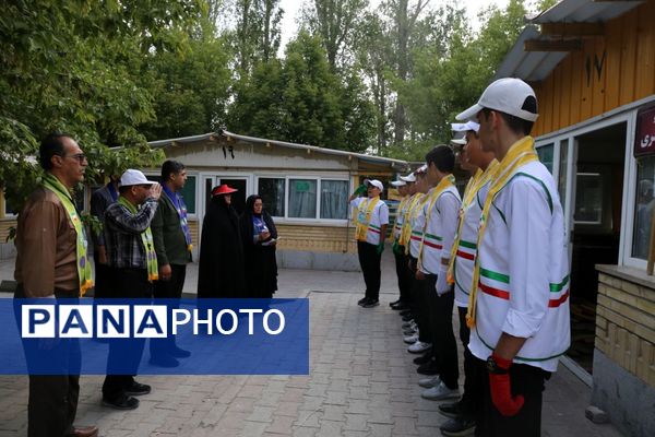 روز دوم پیش اردوی ملی پیشتازان پسر استان آذربایجان شرقی 