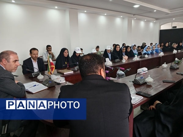 تجلیل از دختران برگزیده رشته‌های علمی ورزشی شهرستان جعفرآباد