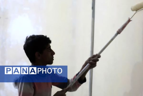 اردوی جهادی نوجوانان گروه جهادی پهلوان بی مزار 