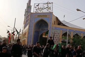 عزاداری تاسوعا و عاشورا حسینی در منطقه امامزاده بادرود