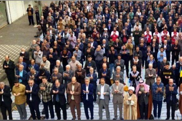 اقامه نماز ظهر عاشورا در شهرستان ‌صومعه‌سرا