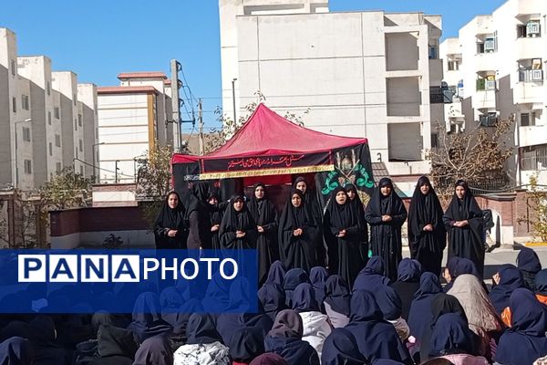 مراسم سوگواری شهادت صدیقه کبری حضرت فاطمه زهرا (س) در دبیرستان فرهیختگان۲ پردیس