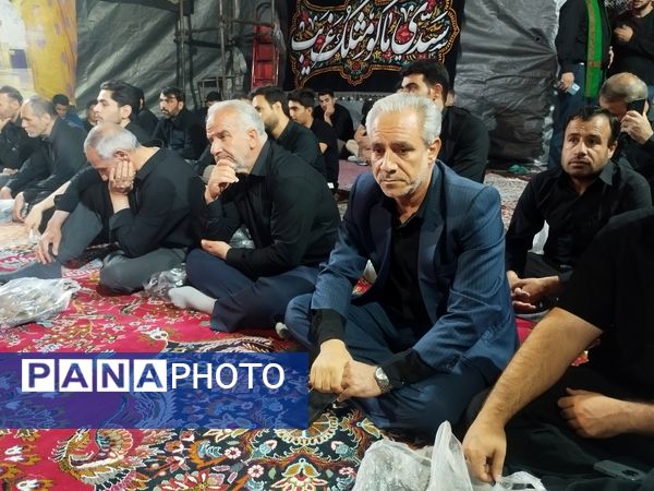 مراسم پرشور عزاداری شب تاسوعای حسینی در مسجد موسی‌ بن جعفر(ع) قروه