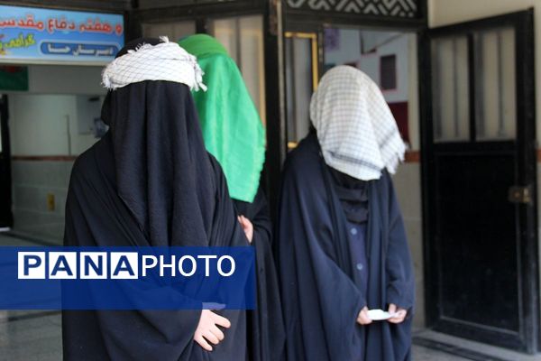  مراسم شهادت حضرت فاطمه زهرا(س) در مدارس بهارستان‌دو