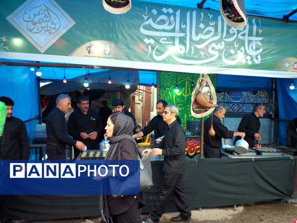 اجتماع عاشوراییان در میدان طالقانی قائمشهر