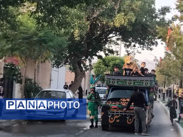 حضور پررنگ مردم شهرستان خلیل آباد در همایش بزرگ عاشورای حسینی