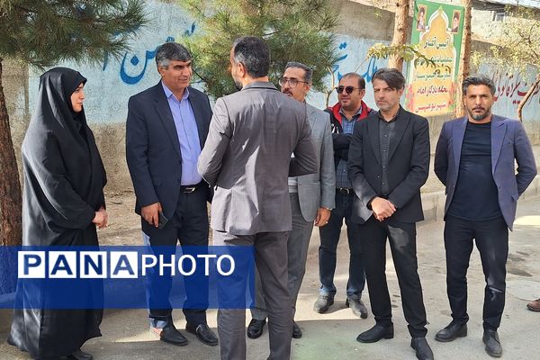 آغاز عملیات عمرانی مدرسه خیرساز در بخش بومهن پردیس