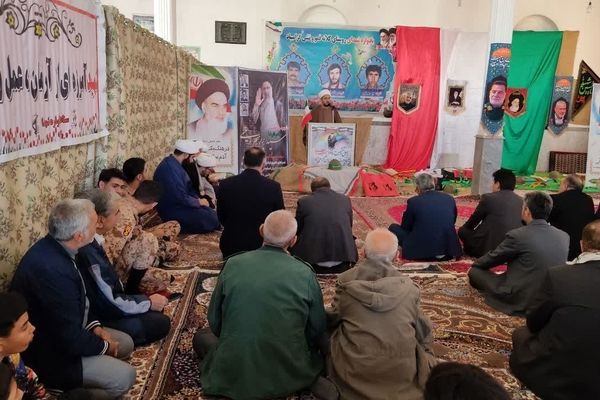 برگزاری یادواره شهدای کلاته قمو و تشی سملقان