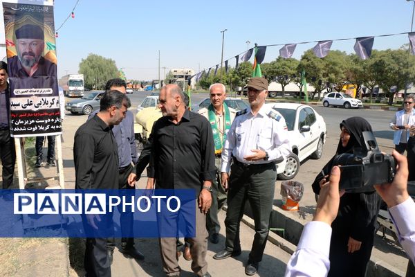 بازدید مشاور وزیر از موکب‌های سازمان دانش‌آموزی آذربایجان غربی