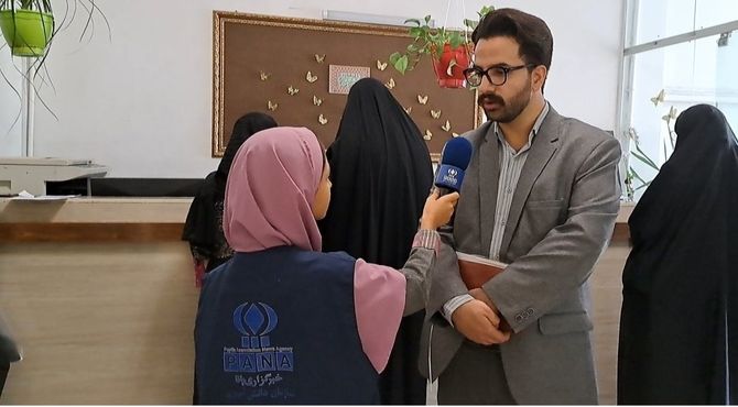 بازدید از پایگاه انتخاب رشته شهید مطهری مشهد