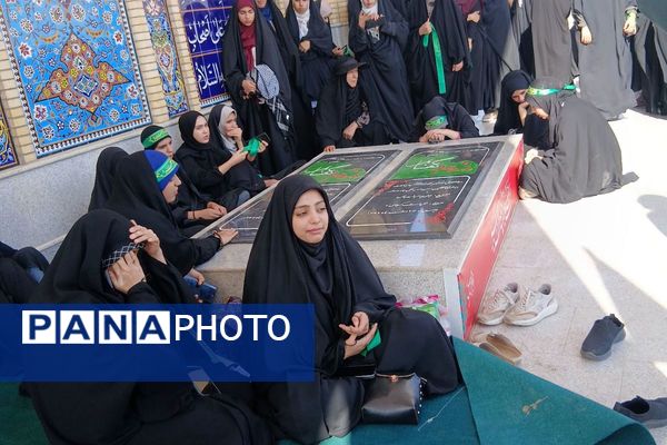 پای بر خاک داغ شلمچه؛ دل‌ها در گرو یاد شهدا