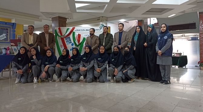 ویژه برنامه پرسش مهر در دبیرستان آرمیتا مصلی‌نژاد ناحیه هفت مشهد 