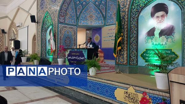 برگزاری اجتماع بزرگ دختران رضوی در شهرستان کاشمر 