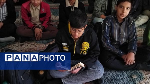 هیئت هفتگی در دبیرستان شاهد ابوذر غفاری نیشابور 