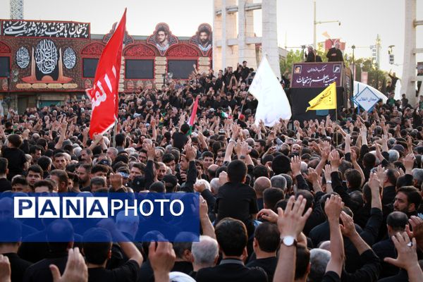 دسته عزاداری حسینیه اعظم زنجان در یوم العباس