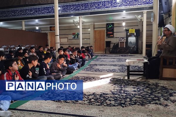 گرامیداشت شهادت حضرت زینب (س) و آیین یادواره شهید امیرحسین زمانی در مسجد ولیعصر(ع)اسلامشهر