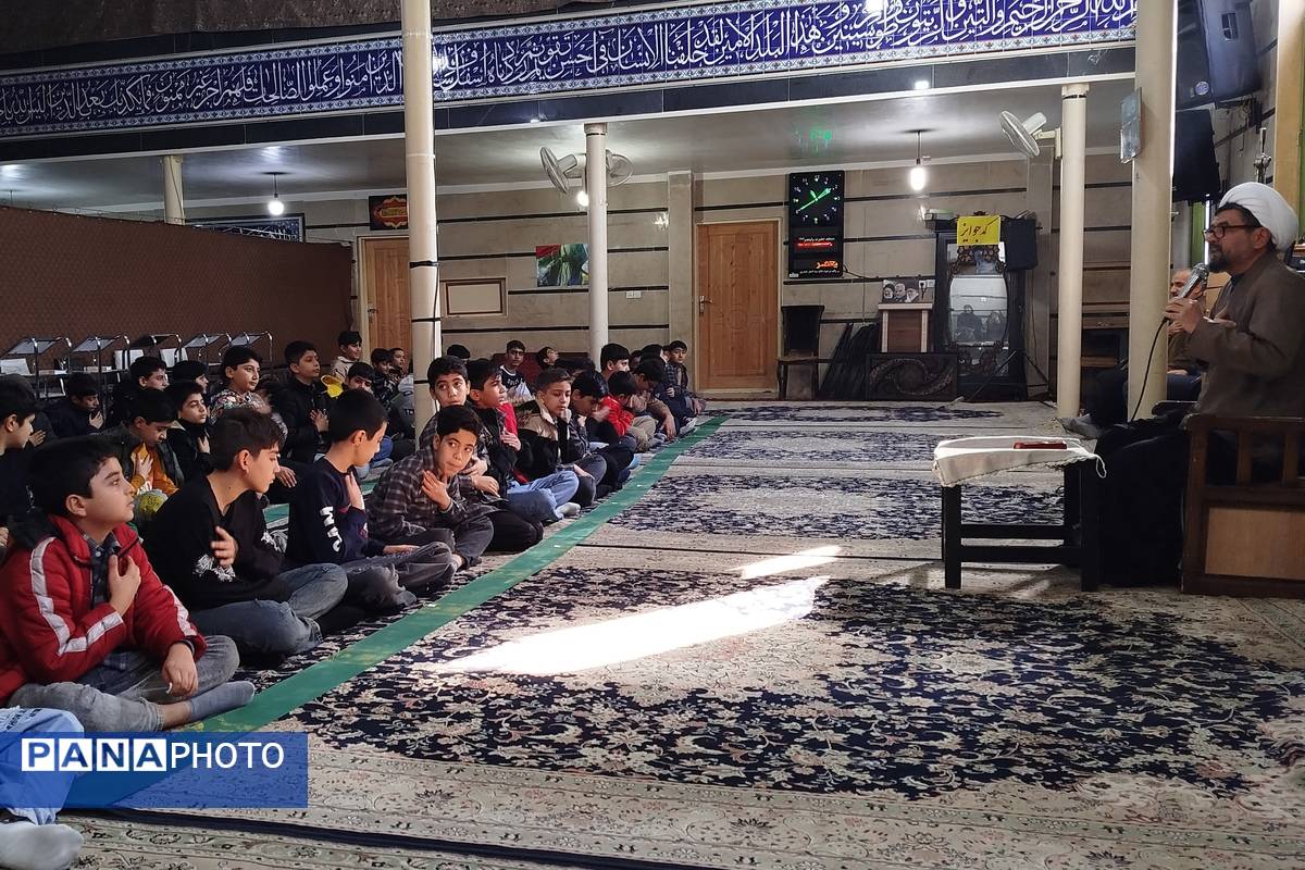 گرامیداشت شهادت حضرت زینب (س) و آیین یادواره شهید امیرحسین زمانی در مسجد ولیعصر(ع)اسلامشهر