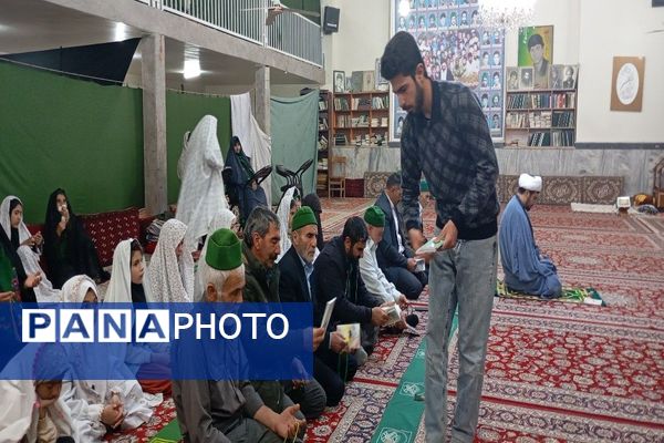 اعتکاف سه روز در بهشت در مسجد جامع شهر بار نیشابور 