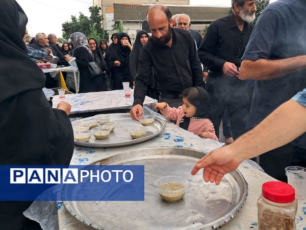 پیاده‌روی جاماندگان اربعین در قائمشهر 