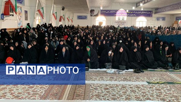 گرامیداشت سالروز تشییع ۳۱ شهید شهرستان شیروان در مصلی این شهر