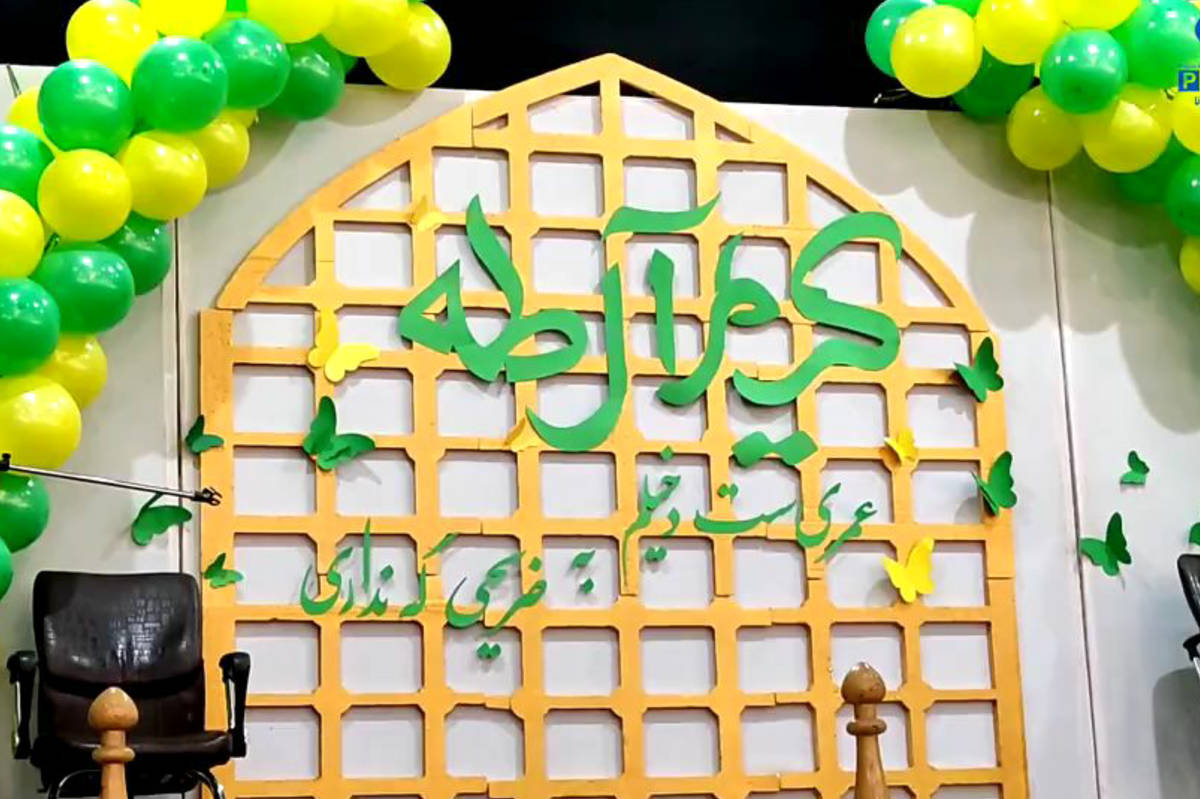جشن ولادت امام حسن‌ مجتبی(ع) و افطاری مادر دختری در شیراز برگزار شد/ فیلم