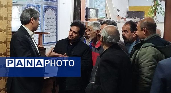 دیدار مردمی فرماندار و روسای ادارات شهرستان کاشمر
