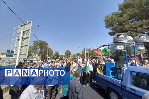 راهپیمایی جمعه خشم در کاشمر