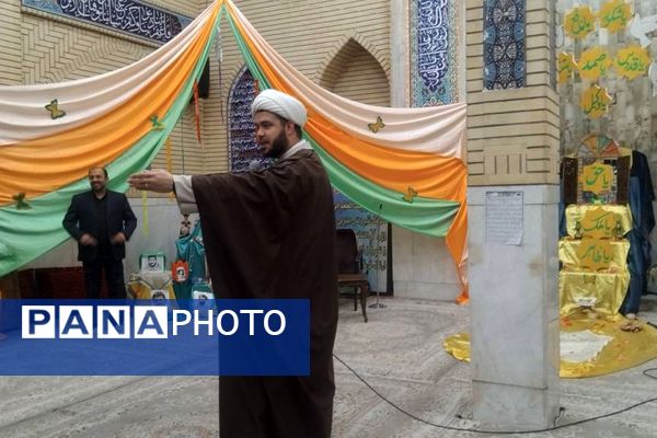 اجرای برنامه‌های متنوع برای دانش آموزان معتکف ناحیه دو شهرری 