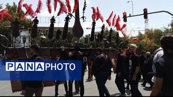  مراسم جاماندگان اربعین در مشهد مقدس