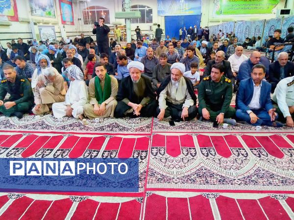 سی و پنجمین سالگرد ارتحال امام خمینی (ره) و قیام ۱۵ خرداد در شهرستان کارون