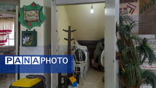  بازگشایی مدارس دردبستان دخترانه شهید نصرآبادی فیض آباد نیشابور