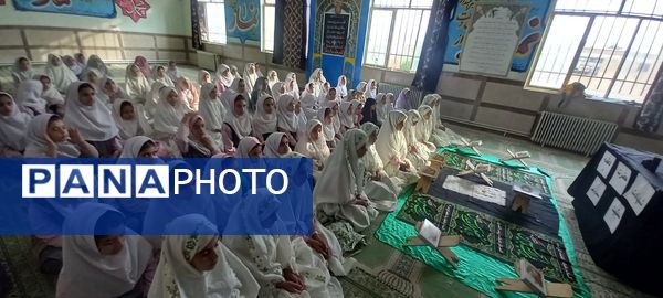 محفل انس با قرآن کریم در مدارس شهرستان هلیلان