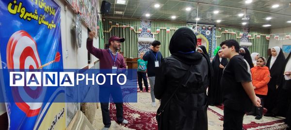 برگزاری مسابقات دارت در مسجد مسلم بن عقیل شهرستان شیروان