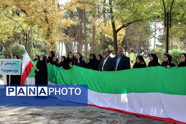 گرامیداشت روز آتش‌نشان و عطرافشانی مزار شهدای گمنام در تربت‌حیدریه