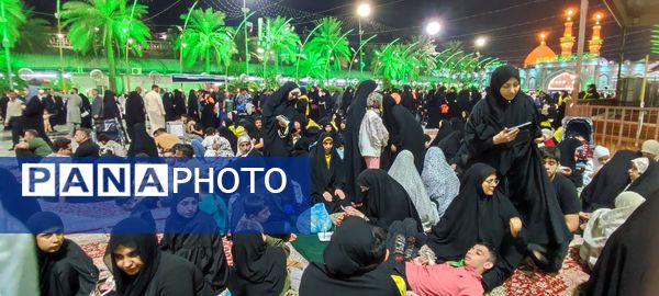 گزارش کوچکترین خبرنگار پانا از حال و هوای کربلای معلا 