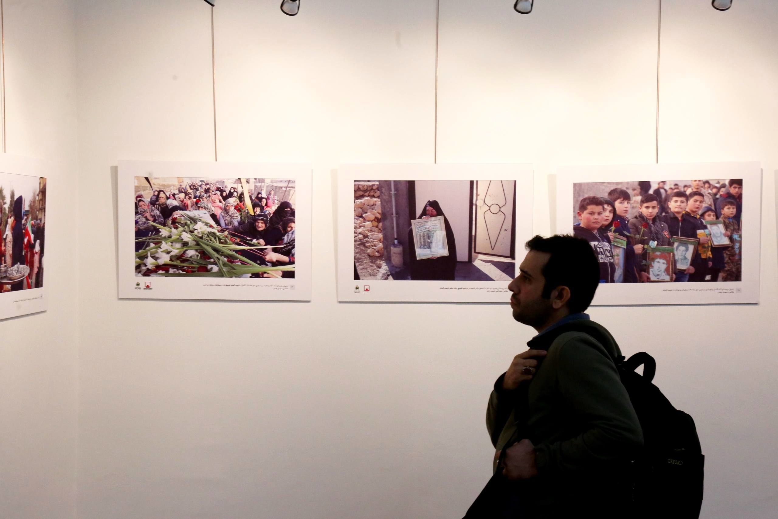 نمایشگاه عکس «بر شانه‌های اشک» در موزه فلسطین افتتاح شد