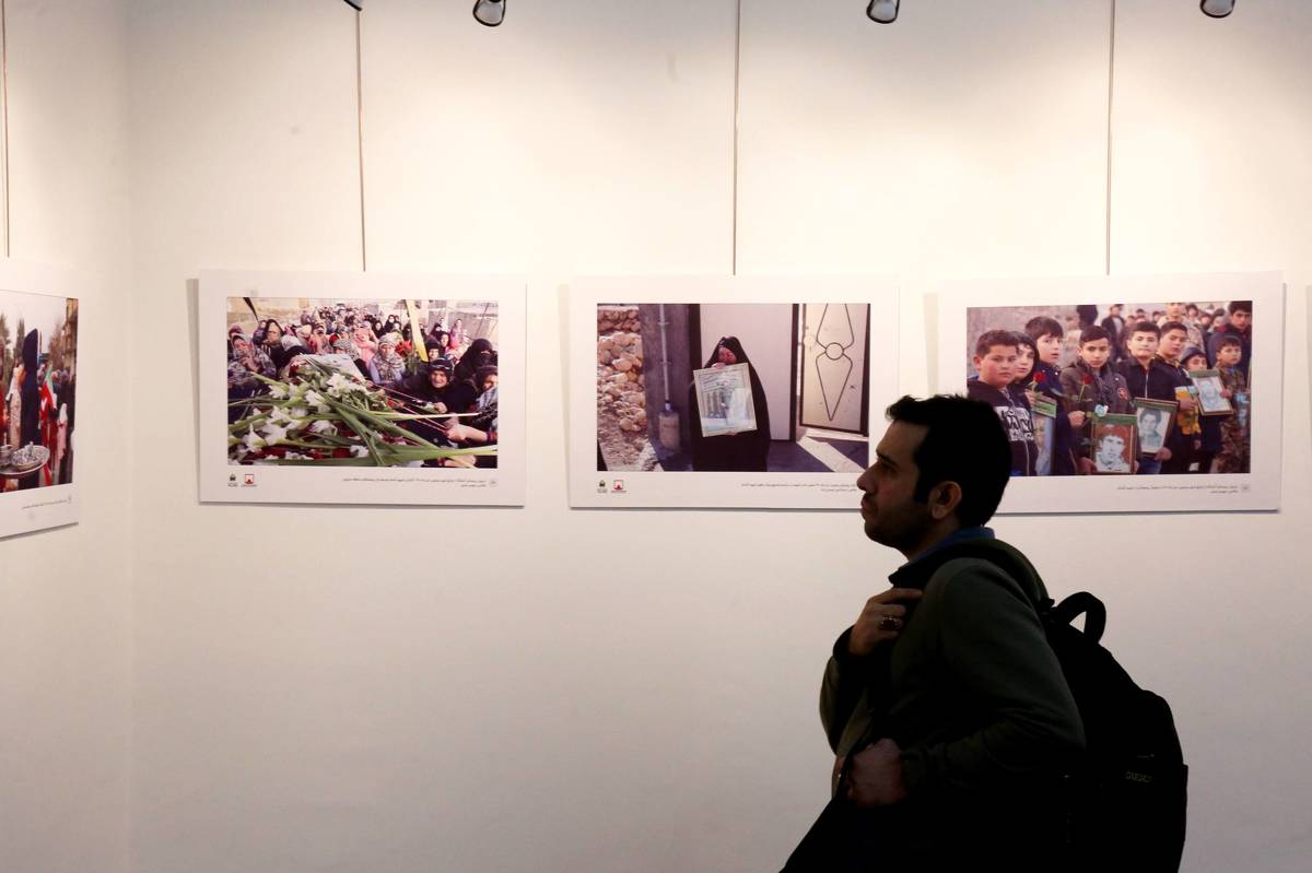 نمایشگاه عکس «بر شانه‌های اشک» در موزه فلسطین افتتاح شد