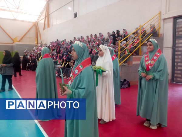 مانور تشکیلاتی سالروز تاسیس سازمان دانش آموزی به میزبانی ناحیه 6