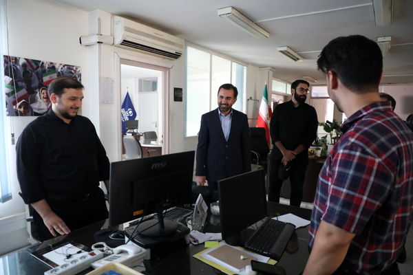 بازدید معاون نظارت سازمان ملی تعلیم و تربیت کودک کشور از خبرگزاری پانا