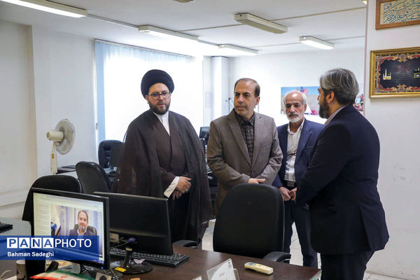 بازدید مدیرکل آموزش و پرورش استان قم از خبرگزاری پانا