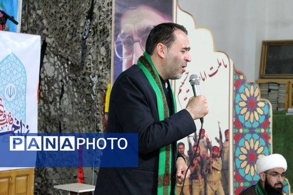 حضور کاروان آستان خورشید در شهر درق