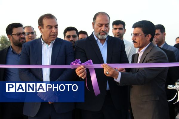 افتتاح و کلنگ‌زنی چندین طرح عمرانی در شهرستان بم 
