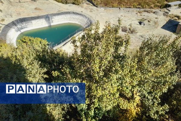 تصاویر زیبا از پاییز رنگارنگ در شهر دار السادات بار نیشابور 