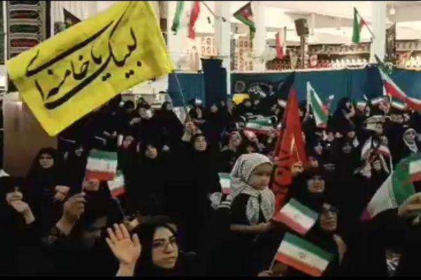 اجتماع عظیم زینبیون در شهرستان خوی