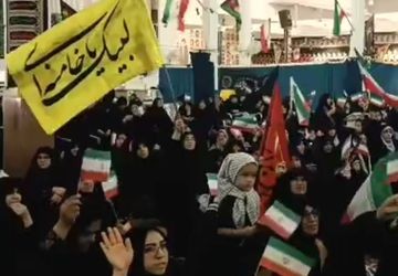 اجتماع عظیم زینبیون در شهرستان خوی
